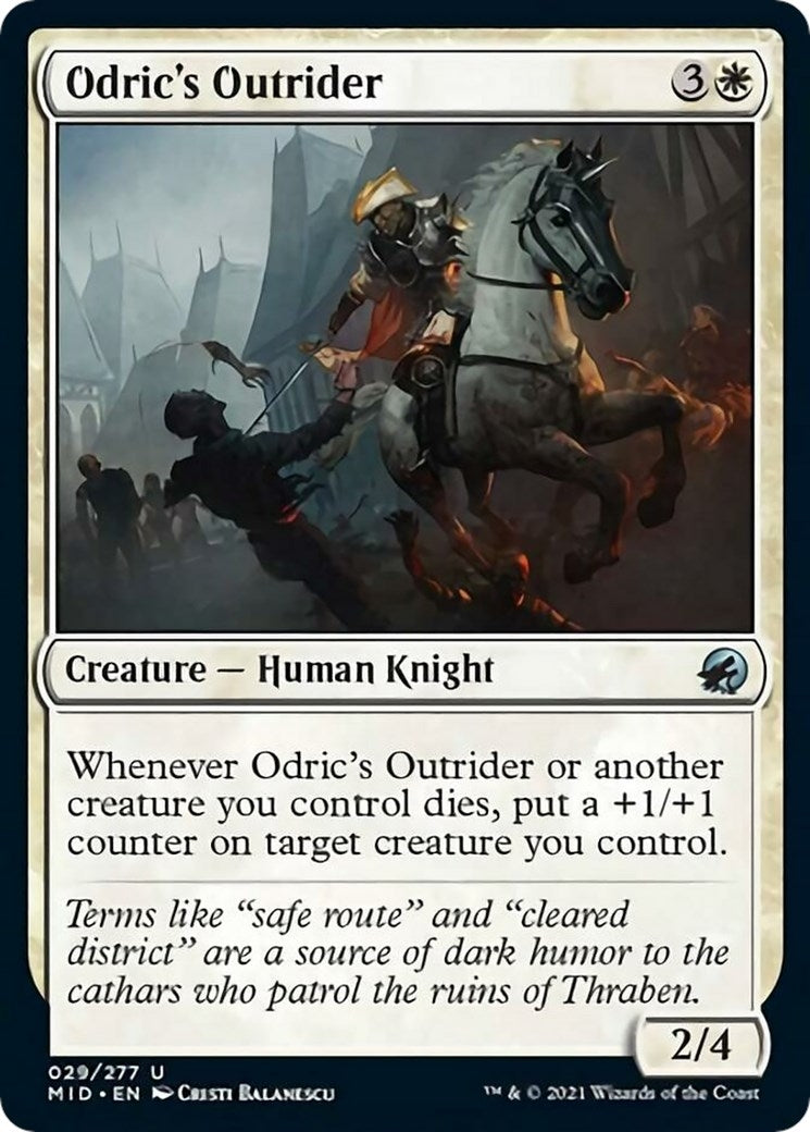 Image for Odric's Outrider (29) [Innistrad: Midnight Hunt] - Magic: The Gathering