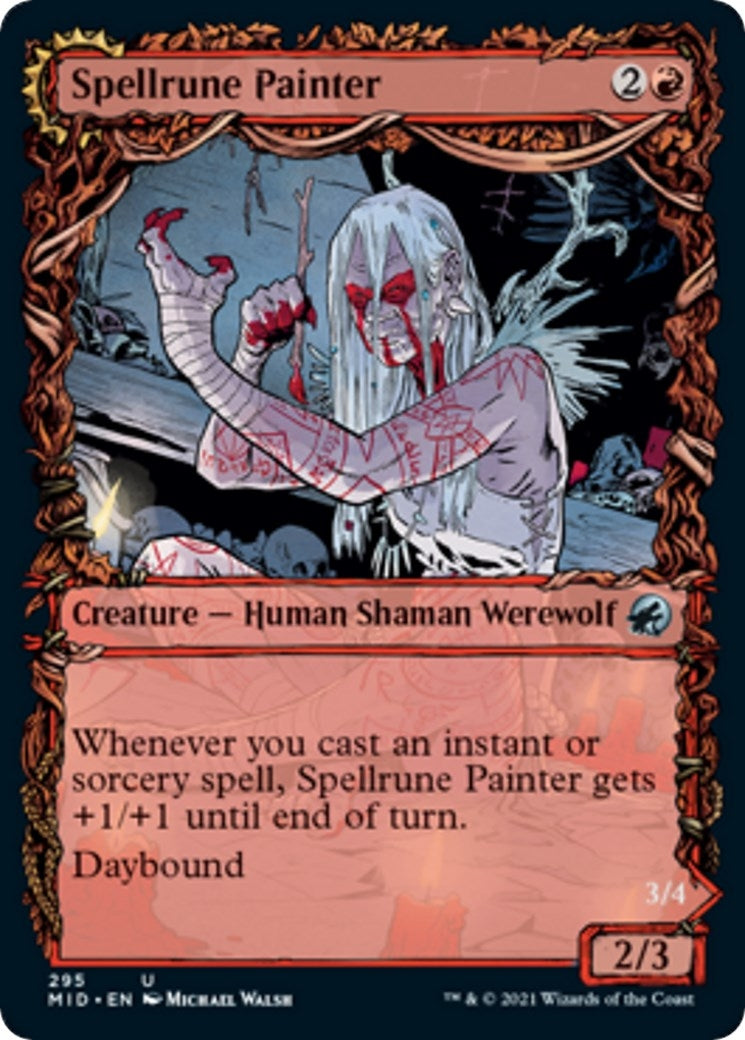 Image for Spellrune Painter (Showcase) (295) [Innistrad: Midnight Hunt] - Magic: The Gathering