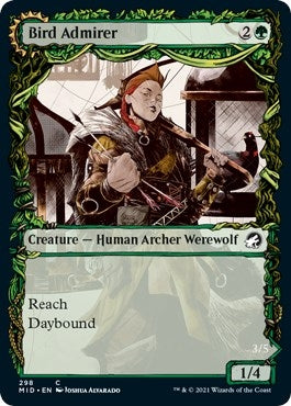 Image for Bird Admirer (Showcase) (298) [Innistrad: Midnight Hunt] - Magic: The Gathering