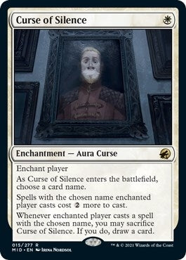 Image for Curse of Silence (15) [Innistrad: Midnight Hunt] - Magic: The Gathering