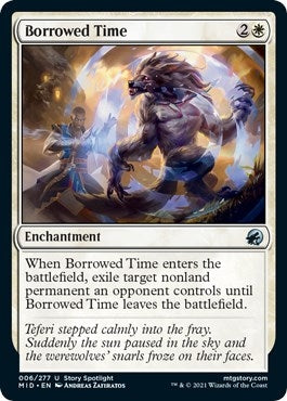 Image for Borrowed Time (6) [Innistrad: Midnight Hunt] - Magic: The Gathering