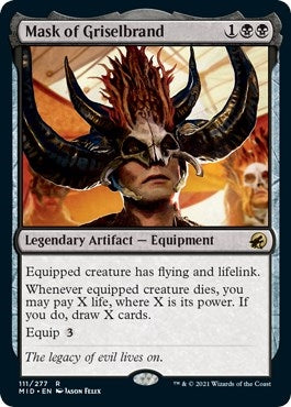 Image for Mask of Griselbrand (111) [Innistrad: Midnight Hunt] - Magic: The Gathering