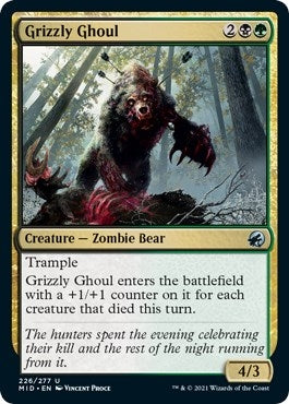 Image for Grizzly Ghoul (226) [Innistrad: Midnight Hunt] - Magic: The Gathering