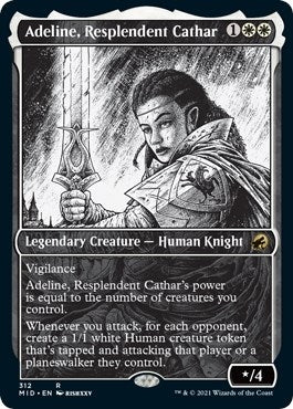Image for Adeline, Resplendent Cathar (Showcase) (312) [Innistrad: Midnight Hunt] - Magic: The Gathering