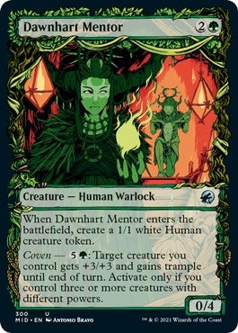 Image for Dawnhart Mentor (Showcase) (300) [Innistrad: Midnight Hunt] - Magic: The Gathering