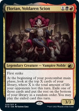 Image for Florian, Voldaren Scion (223) [Innistrad: Midnight Hunt] - Magic: The Gathering