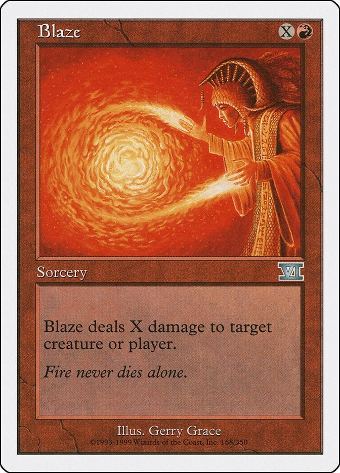 Image for Blaze (168) [Classic Sixth Edition] - Magic: The Gathering
