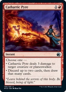 Image for Cathartic Pyre (133) [Innistrad: Midnight Hunt] - Magic: The Gathering