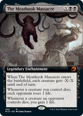 Image for The Meathook Massacre (Extended Art) (348) [Innistrad: Midnight Hunt] - Magic: The Gathering