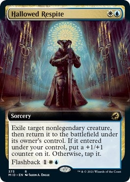 Image for Hallowed Respite (Extended Art) (373) [Innistrad: Midnight Hunt] - Magic: The Gathering