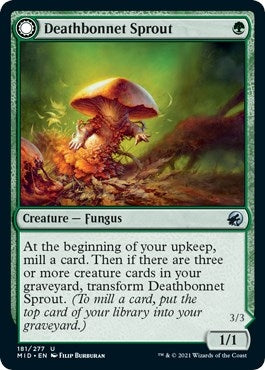 Image for Deathbonnet Sprout (181) [Innistrad: Midnight Hunt] - Magic: The Gathering