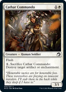Image for Cathar Commando (10) [Innistrad: Midnight Hunt] - Magic: The Gathering