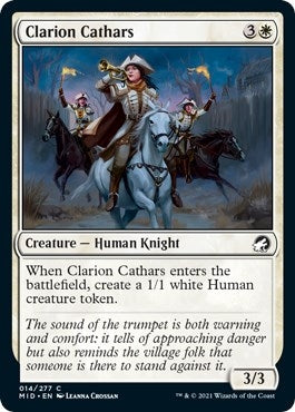 Image for Clarion Cathars (14) [Innistrad: Midnight Hunt] - Magic: The Gathering