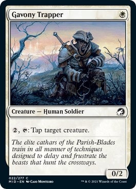 Image for Gavony Trapper (22) [Innistrad: Midnight Hunt] - Magic: The Gathering