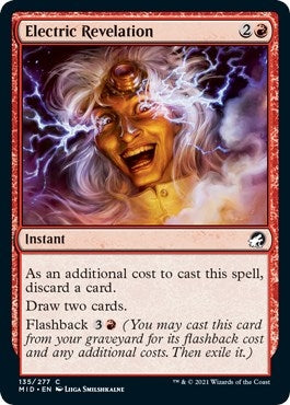 Image for Electric Revelation (135) [Innistrad: Midnight Hunt] - Magic: The Gathering