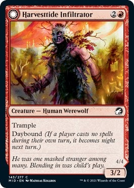 Image for Harvesttide Infiltrator (143) [Innistrad: Midnight Hunt] - Magic: The Gathering