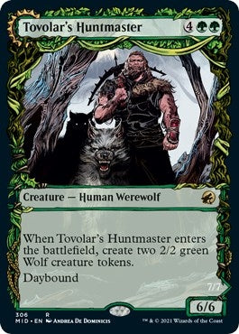 Image for Tovolar's Huntmaster (Showcase) (306) [Innistrad: Midnight Hunt] - Magic: The Gathering