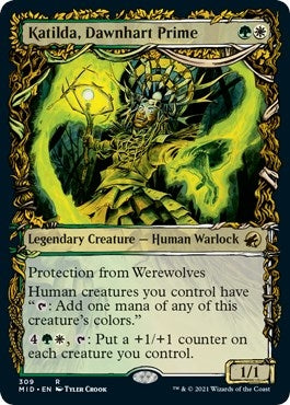 Image for Katilda, Dawnhart Prime (Showcase) (309) [Innistrad: Midnight Hunt] - Magic: The Gathering