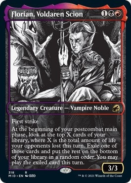 Image for Florian, Voldaren Scion (Showcase) (318) [Innistrad: Midnight Hunt] - Magic: The Gathering