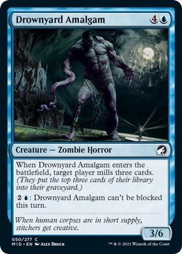 Image for Drownyard Amalgam (50) [Innistrad: Midnight Hunt] - Magic: The Gathering