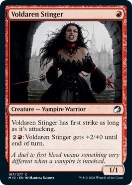 Image for Voldaren Stinger (167) [Innistrad: Midnight Hunt] - Magic: The Gathering