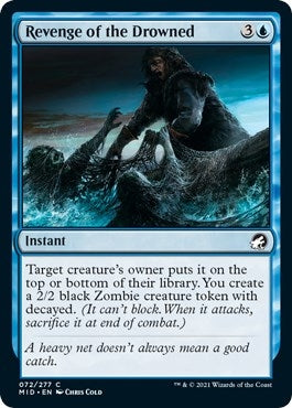 Image for Revenge of the Drowned (72) [Innistrad: Midnight Hunt] - Magic: The Gathering