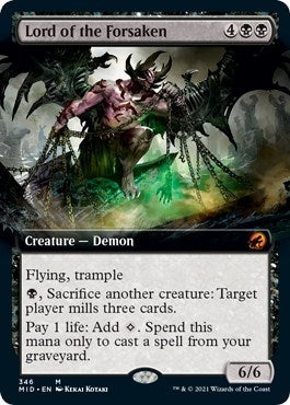 Lord of the Forsaken (Extended Art) (346) [Innistrad: Midnight Hunt]
