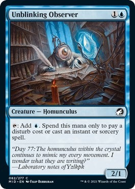 Image for Unblinking Observer (82) [Innistrad: Midnight Hunt] - Magic: The Gathering