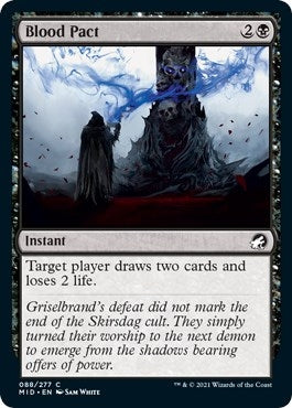 Image for Blood Pact (88) [Innistrad: Midnight Hunt] - Magic: The Gathering