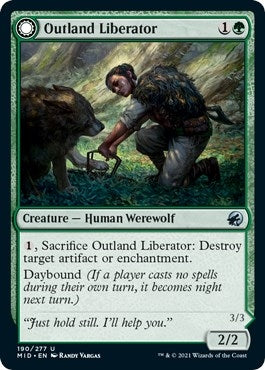 Image for Outland Liberator (190) [Innistrad: Midnight Hunt] - Magic: The Gathering