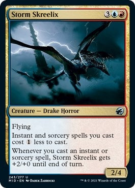 Image for Storm Skreelix (243) [Innistrad: Midnight Hunt] - Magic: The Gathering