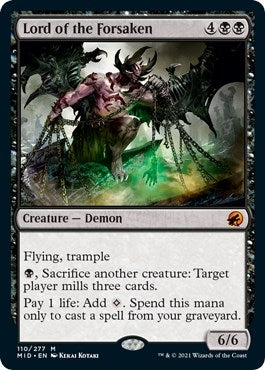 Image for Lord of the Forsaken (110) [Innistrad: Midnight Hunt] - Magic: The Gathering