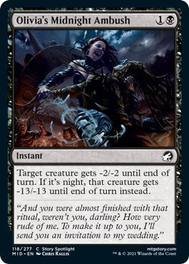 Image for Olivia's Midnight Ambush (118) [Innistrad: Midnight Hunt] - Magic: The Gathering