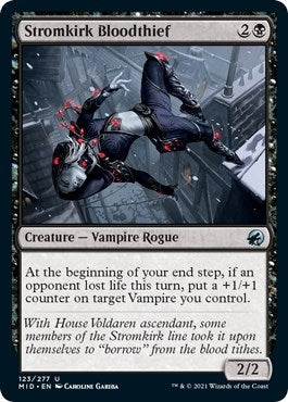 Image for Stromkirk Bloodthief (123) [Innistrad: Midnight Hunt] - Magic: The Gathering