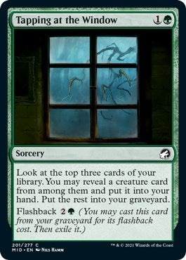 Image for Tapping at the Window (201) [Innistrad: Midnight Hunt] - Magic: The Gathering