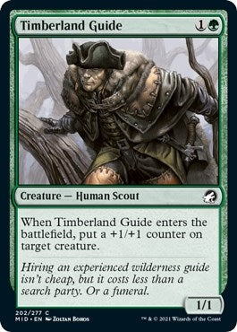 Image for Timberland Guide (202) [Innistrad: Midnight Hunt] - Magic: The Gathering