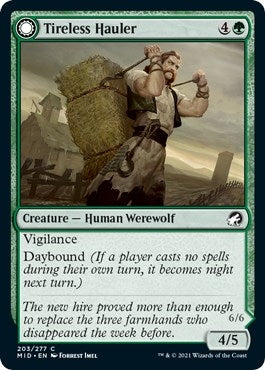Image for Tireless Hauler (203) [Innistrad: Midnight Hunt] - Magic: The Gathering