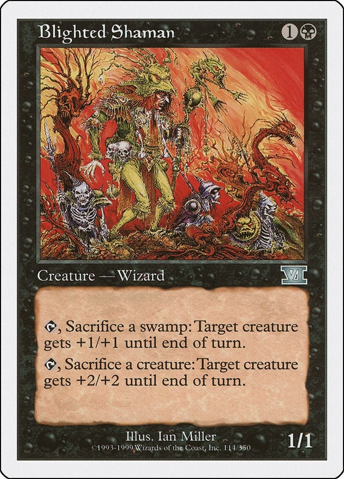 Image for Blighted Shaman (114) [Classic Sixth Edition] - Magic: The Gathering