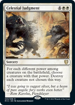 Image for Celestial Judgment (5) [Innistrad: Midnight Hunt] - Magic: The Gathering