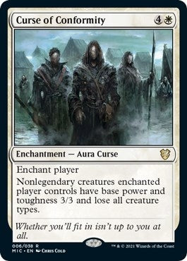 Image for Curse of Conformity (6) [Innistrad: Midnight Hunt] - Magic: The Gathering