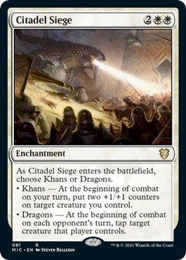 Image for Citadel Siege (81) [Innistrad: Midnight Hunt] - Magic: The Gathering