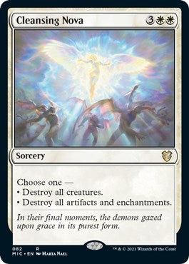 Image for Cleansing Nova (82) [Innistrad: Midnight Hunt] - Magic: The Gathering