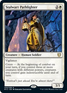 Image for Stalwart Pathlighter (9) [Innistrad: Midnight Hunt] - Magic: The Gathering
