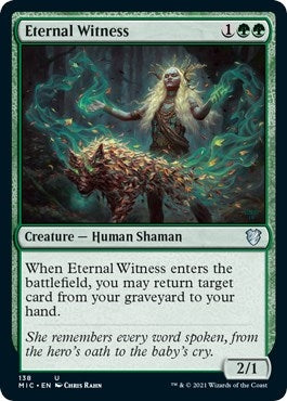 Image for Eternal Witness (138) [Innistrad: Midnight Hunt] - Magic: The Gathering