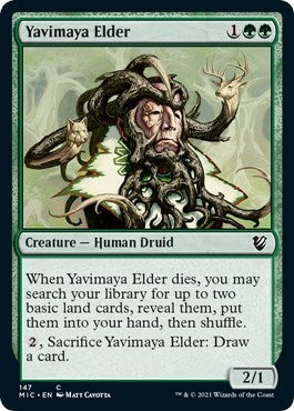 Image for Yavimaya Elder (147) [Innistrad: Midnight Hunt] - Magic: The Gathering