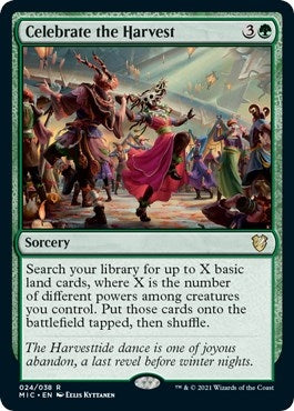 Image for Celebrate the Harvest (24) [Innistrad: Midnight Hunt] - Magic: The Gathering