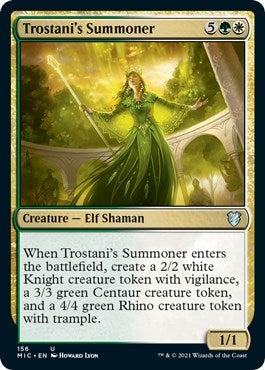 Image for Trostani's Summoner (156) [Innistrad: Midnight Hunt] - Magic: The Gathering