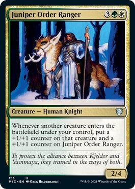 Image for Juniper Order Ranger (153) [Innistrad: Midnight Hunt] - Magic: The Gathering