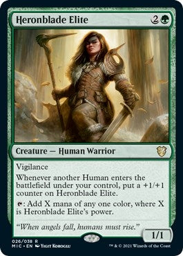 Image for Heronblade Elite (26) [Innistrad: Midnight Hunt] - Magic: The Gathering