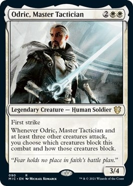 Image for Odric, Master Tactician (90) [Innistrad: Midnight Hunt] - Magic: The Gathering